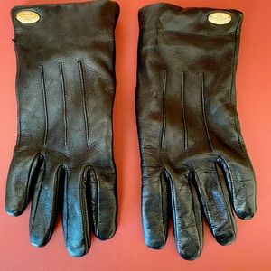 Women’s Coach Leather Gloves